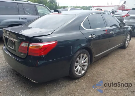 2011 Lexus Ls 460 from USA, damaged, VIN JTHCL5EF1B5009552